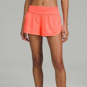 Lululemon Raspberry Cream Calm Tides 2.5 Shorts